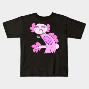 Axolotl teabag Kids T-Shirt